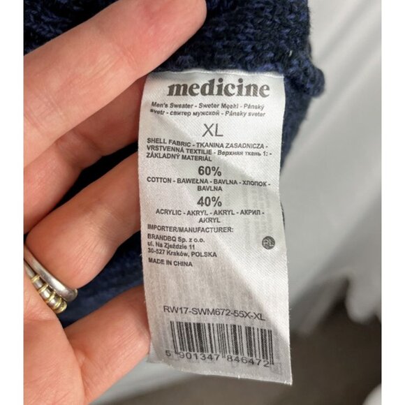 Medicine Everyday Therapy Australian-Made Cardigan Sweater Mens Size XL - Picture 3 of 9